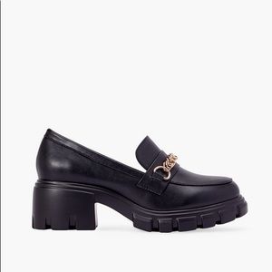 JustFab Ayesha Curry Leli Chain Detail Lug Sole Chunky Loafer